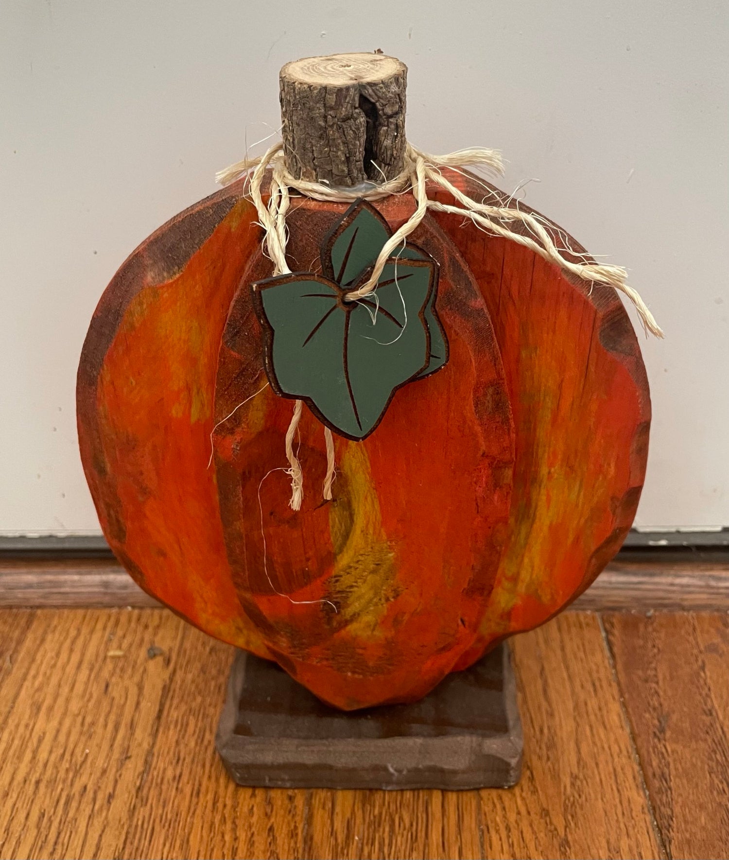 Small Carved Pumpkin