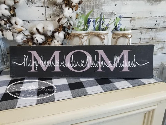 Mom Sign ~ Dog Mom ~ Gammie ~ Mother's Day