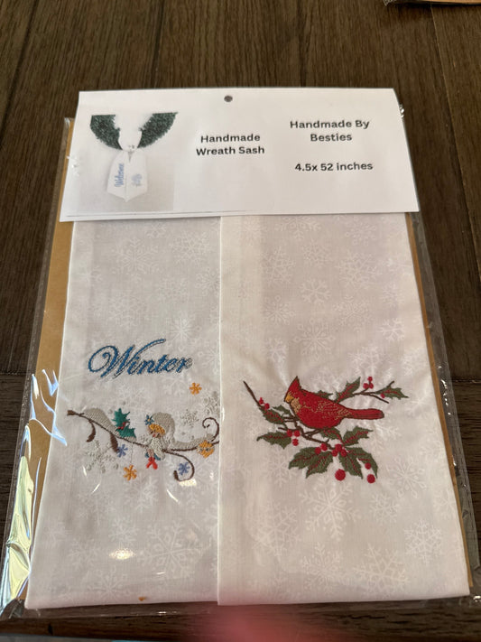 Wreath Sash