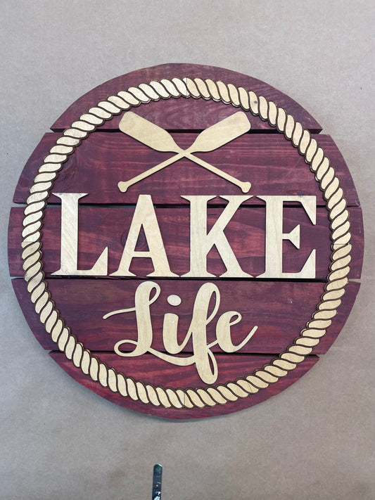 Lake Life circle