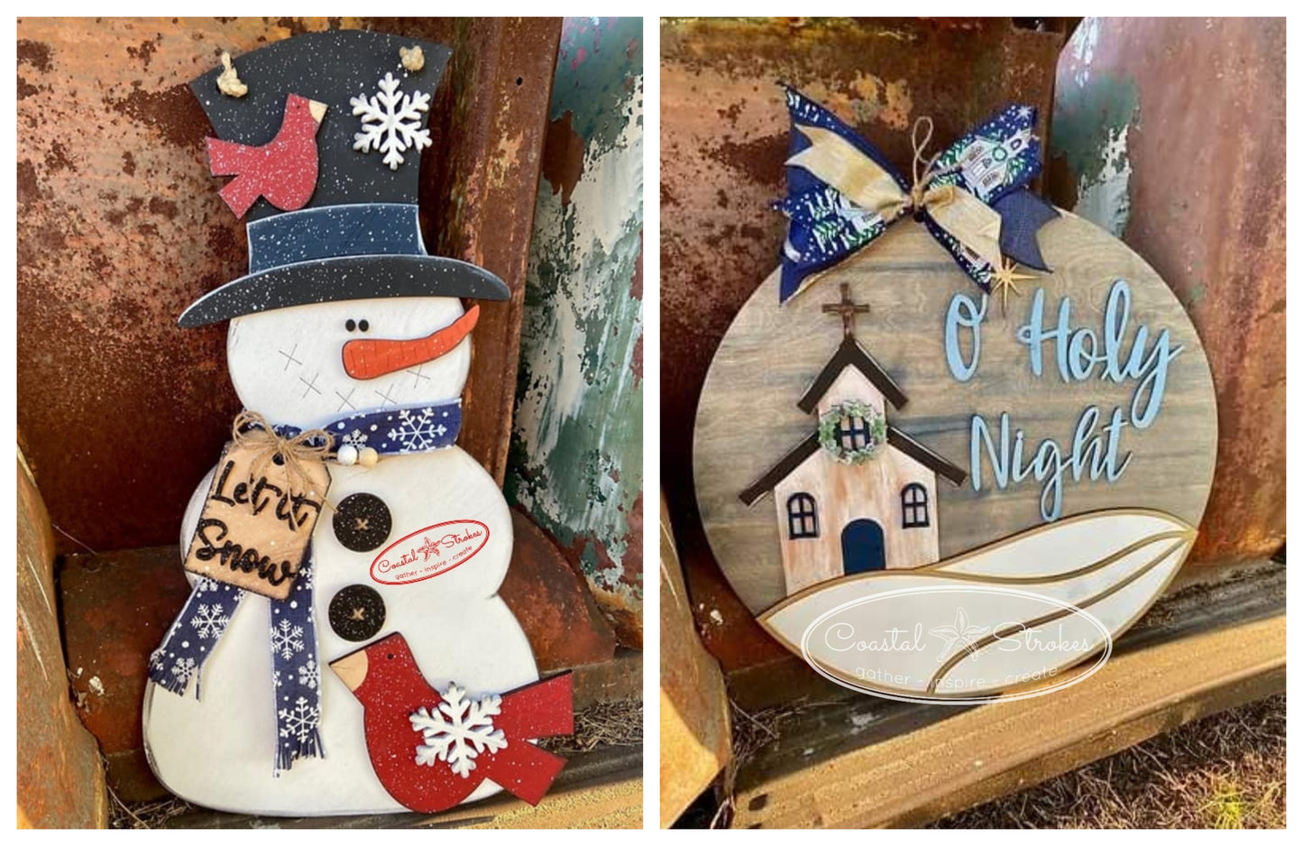 PRIVATE O' Holy Night or Snowman Door Hanger ~ 11/6/24 ~ 5:00-8:00