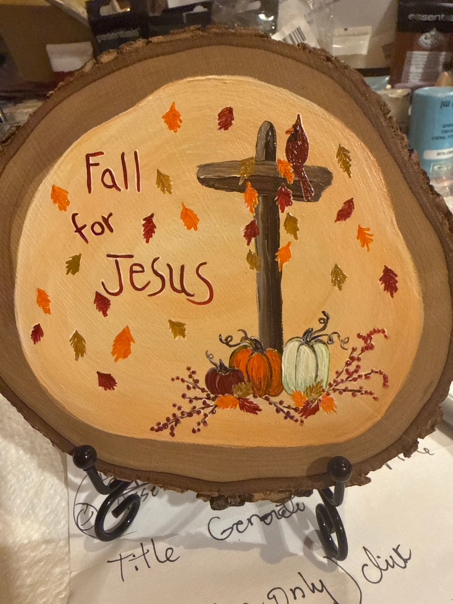 Fall for Jesus w/stand