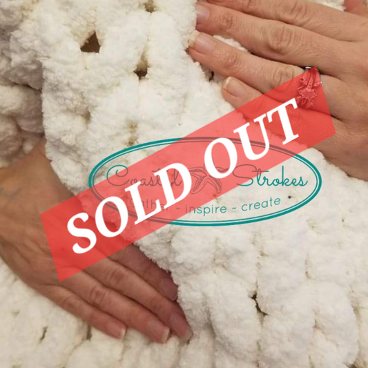 Chunky Knit Blanket Workshop ~ 5/17/25 ~ 10:00- 1:30
