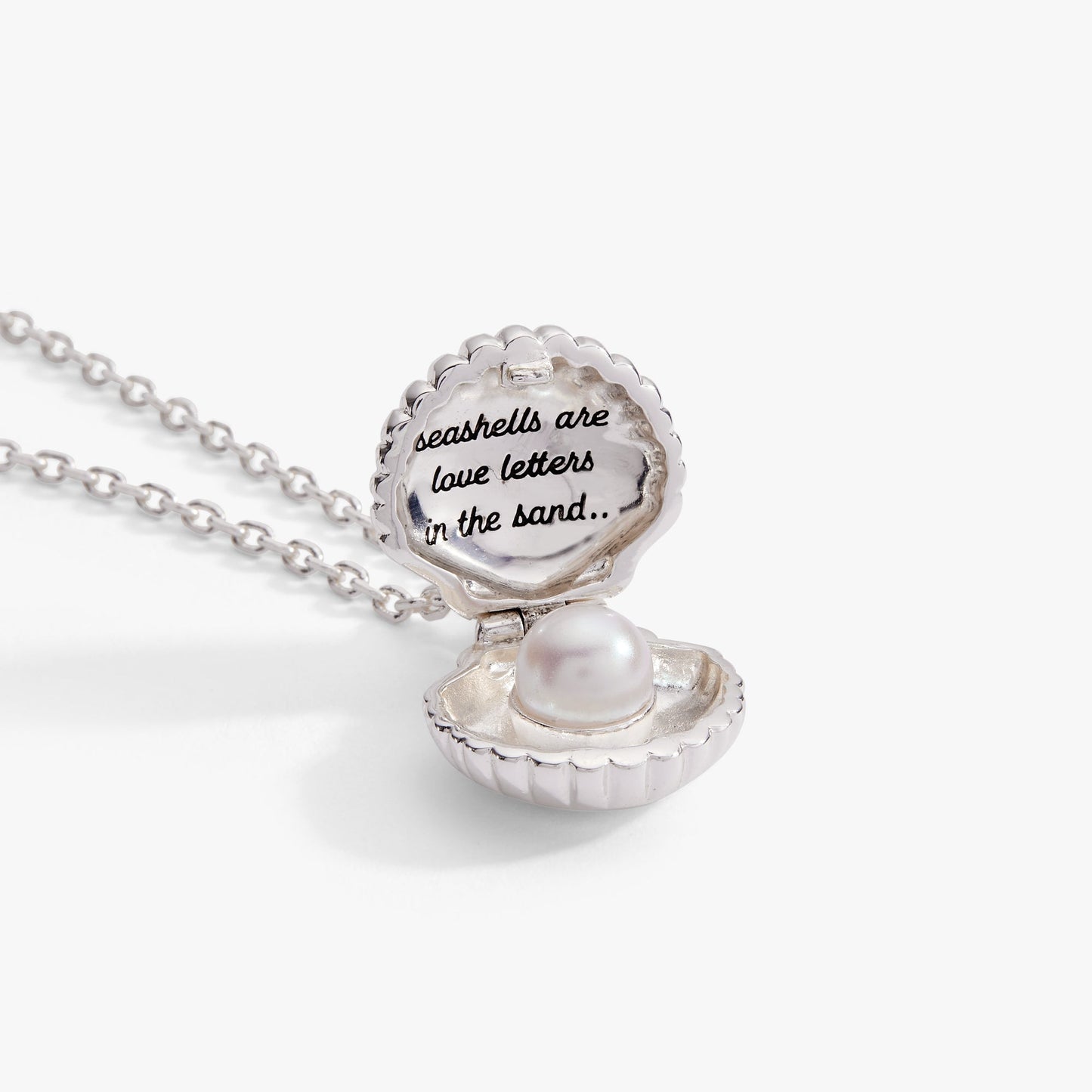 Alex & Ani Salt + Sea 'Seashells Are Love Letters In The Sand' Seashell Locket Pendant