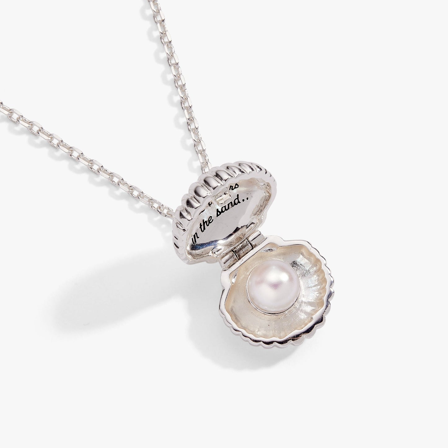 Alex & Ani Salt + Sea 'Seashells Are Love Letters In The Sand' Seashell Locket Pendant