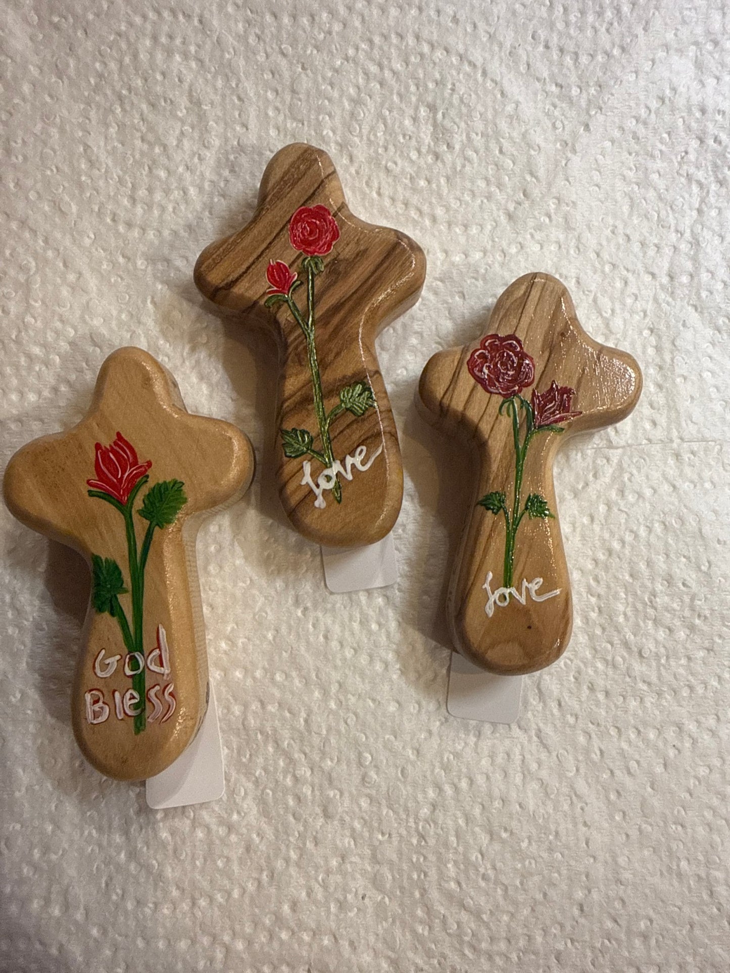 Roses Art Crosses