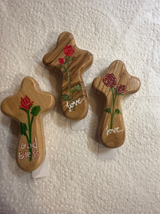 Roses Art Crosses
