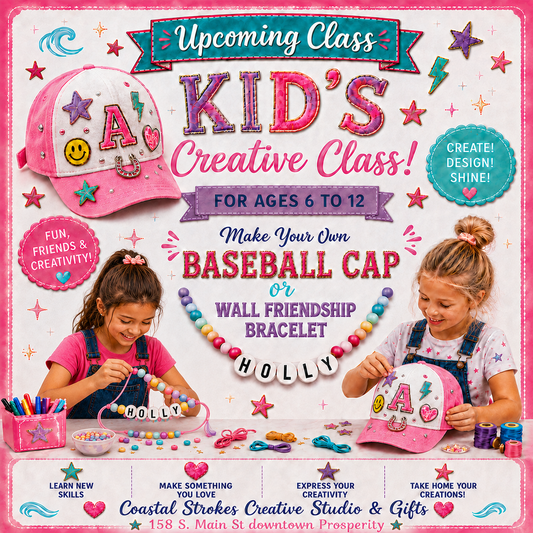 Kids Creative Class ~ 8/29/26 ~ 10:00-12:00