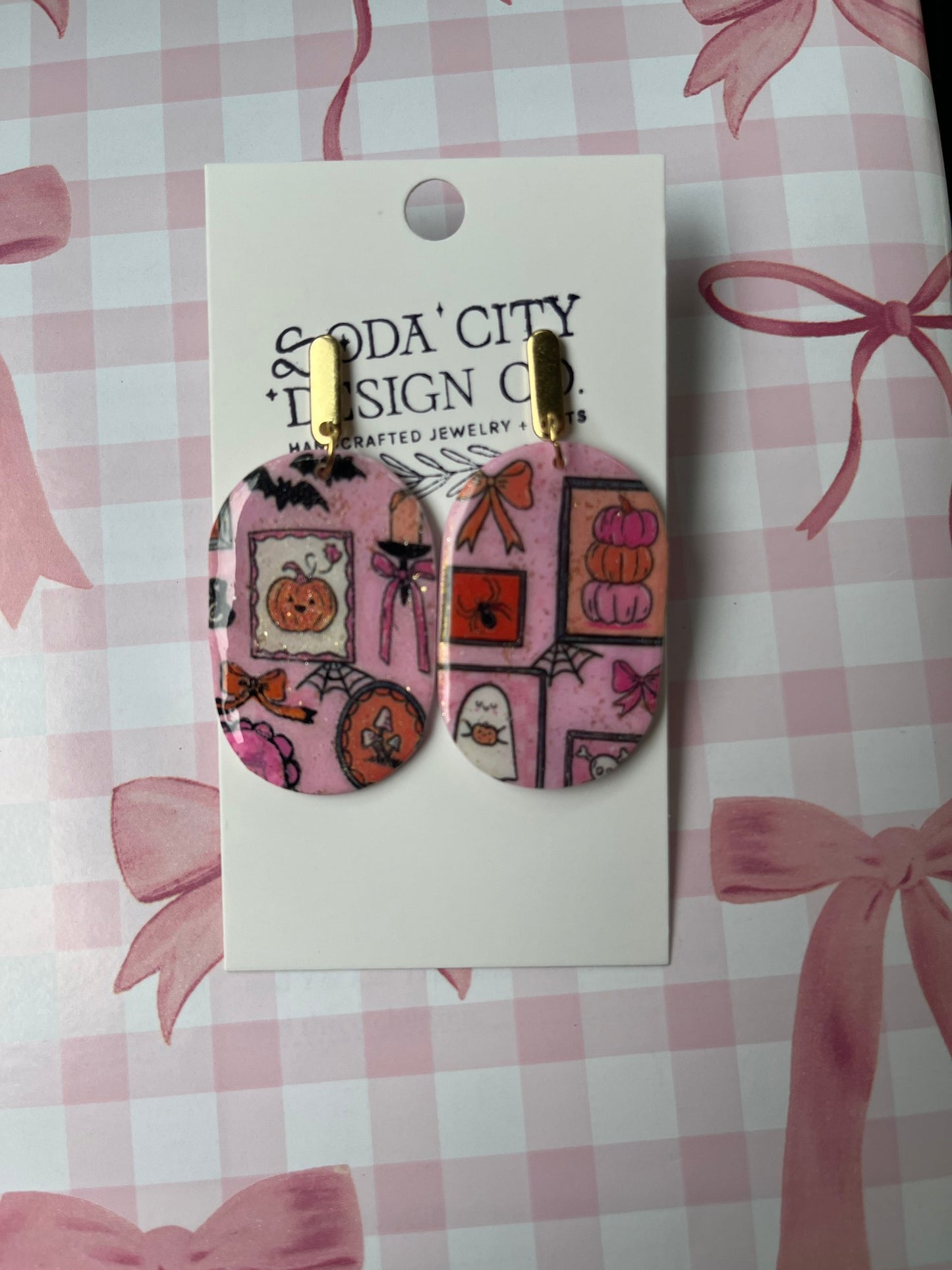Fall Patterned Earrings