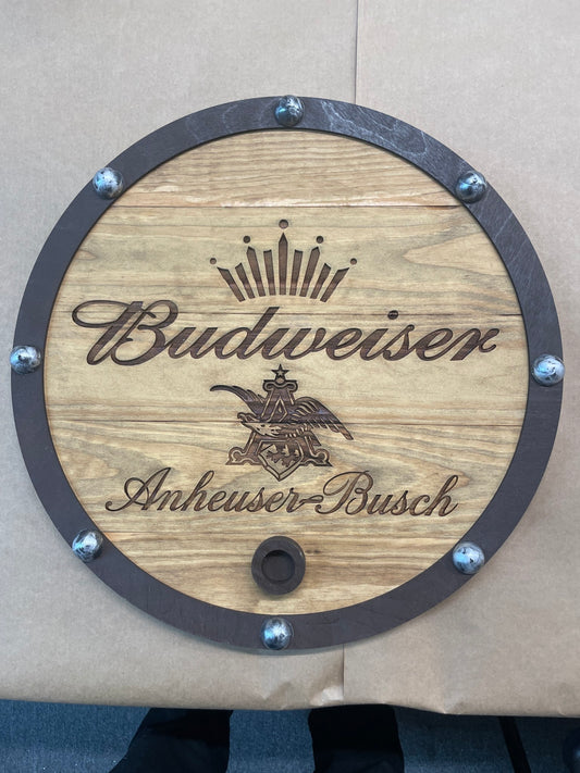Budweiser barrel top