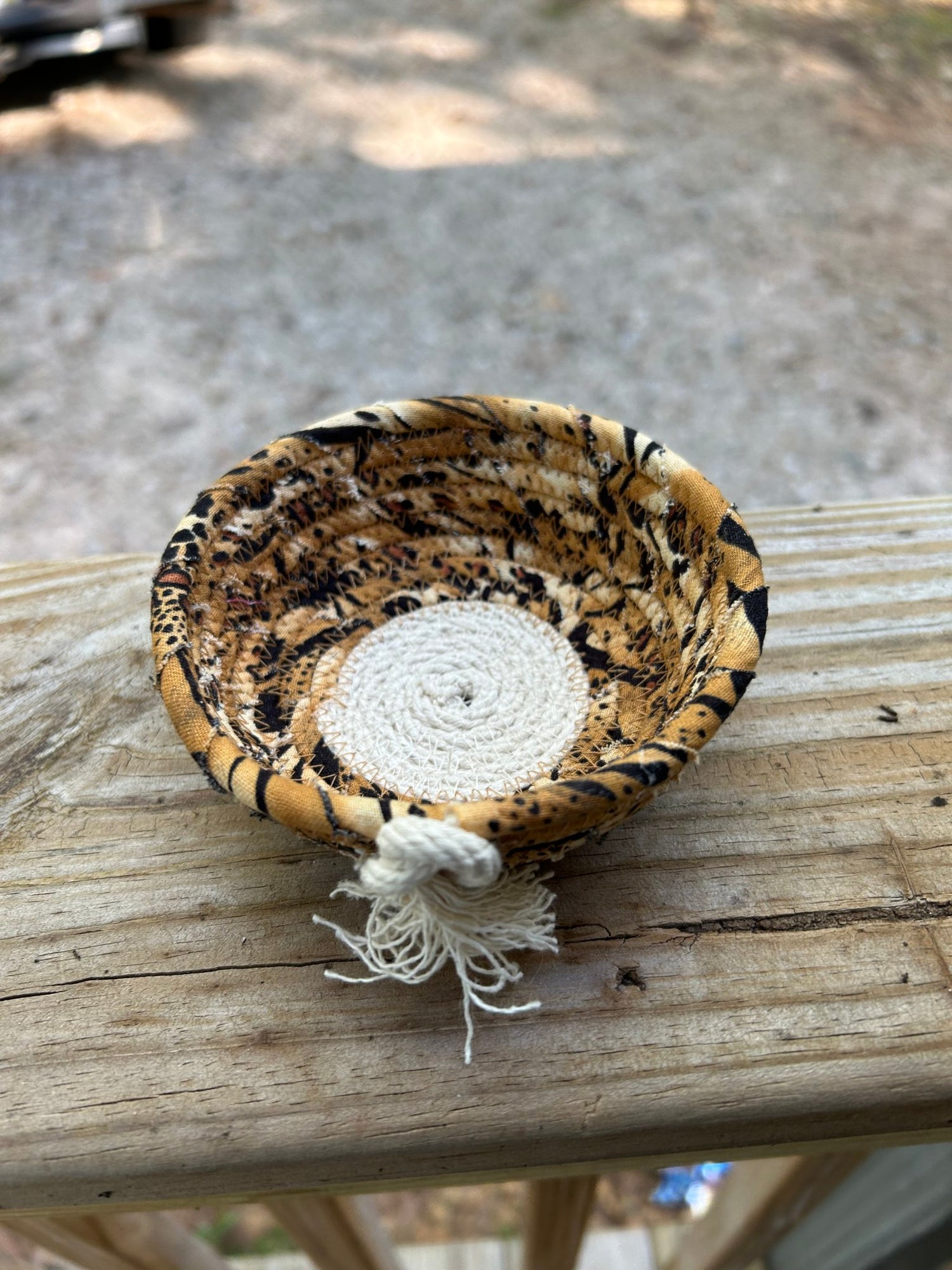 Leopard Trinket Bowl
