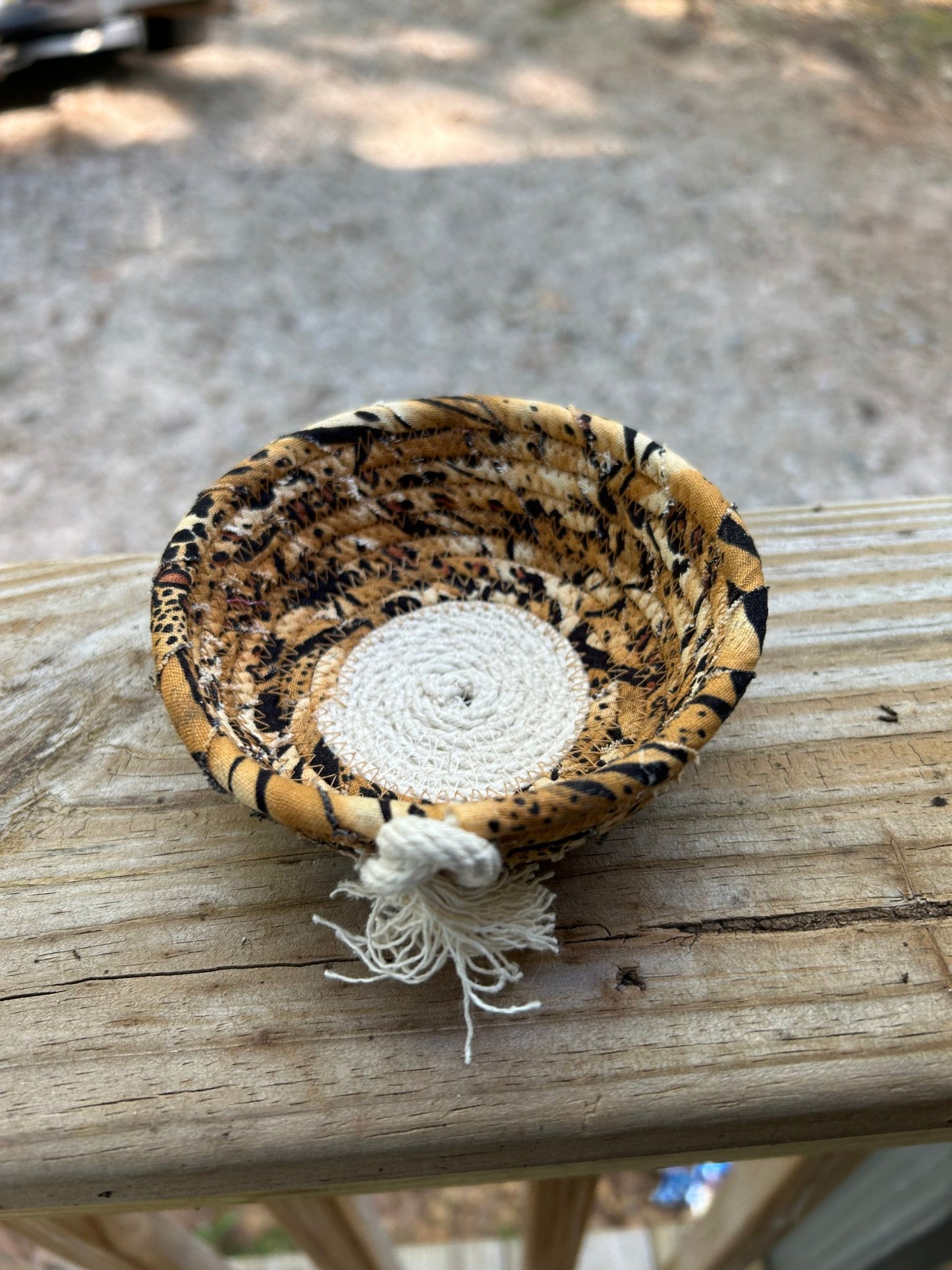 Leopard Trinket Bowl