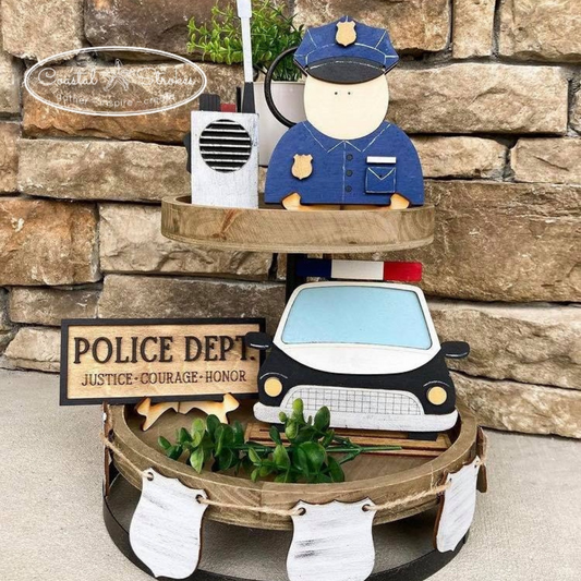 Police Tier Tray Kit ~ PRE ORDER