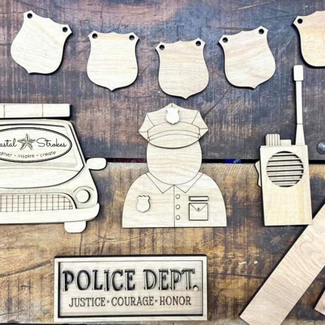 Police Tier Tray Kit ~ PRE ORDER